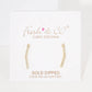 Gold Mini Threader Ear Climber Earrings