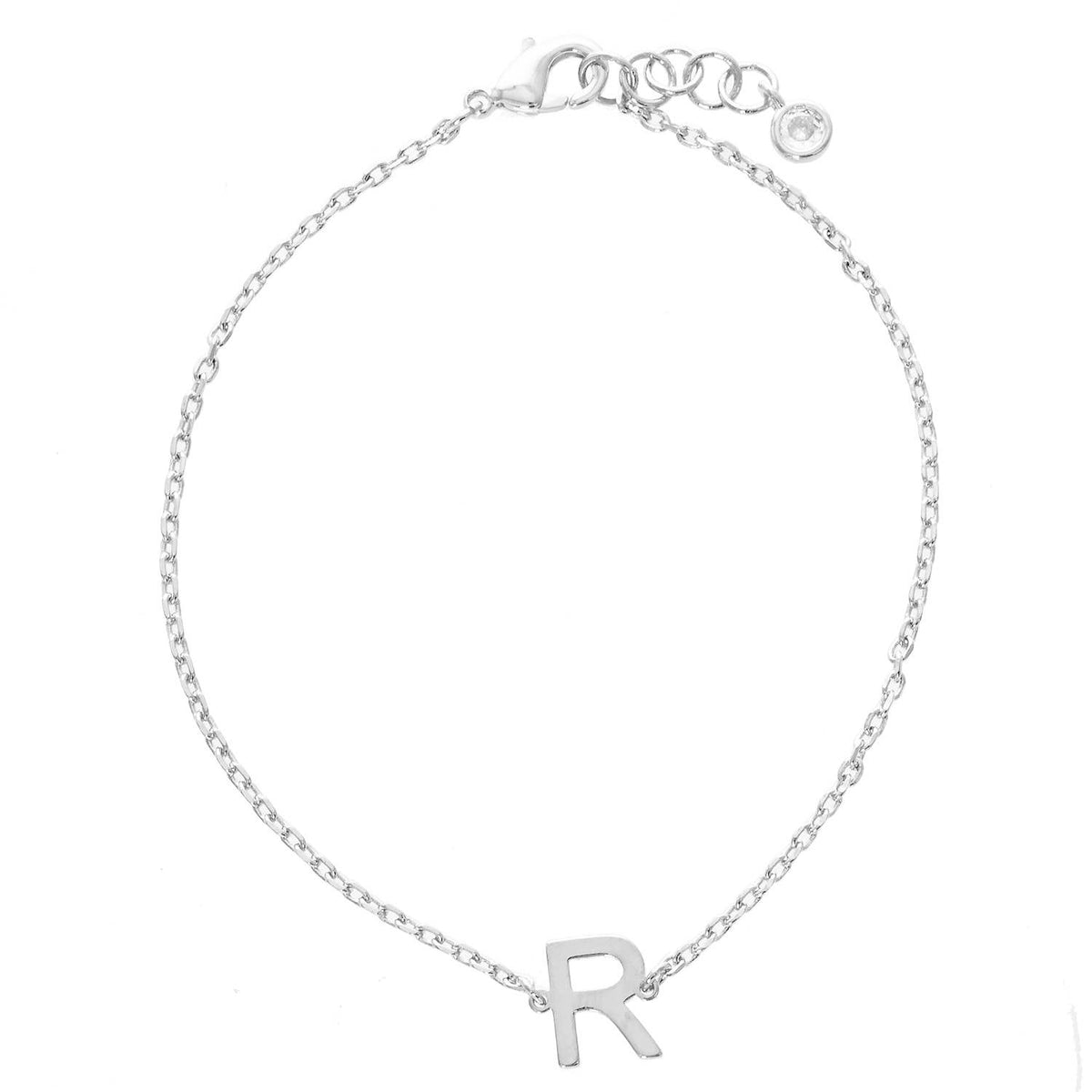 Gold Plated Initial Letter Bracelet