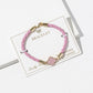Clover Luck Braided Cord Bracelet