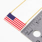 Patriotic USA Flag Charm Necklace