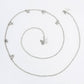 Satellite-Style Pave-Set Cubic-Zirconia Butterfly Face-Chain