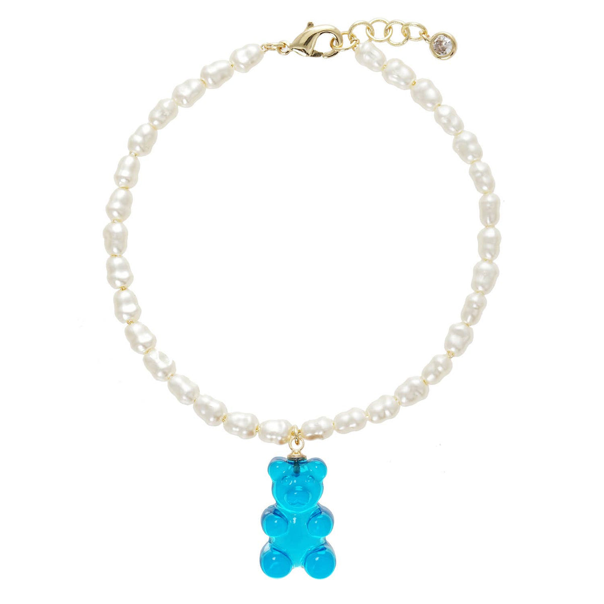 Multicolor Beaded Gummy Bear Bracelet