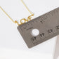 Gold Bold Love Necklace