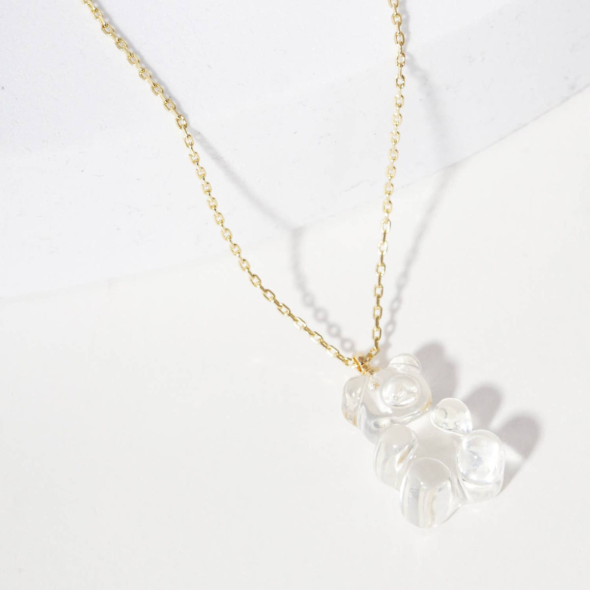 Multicolor Beaded Gummy Bear Necklace