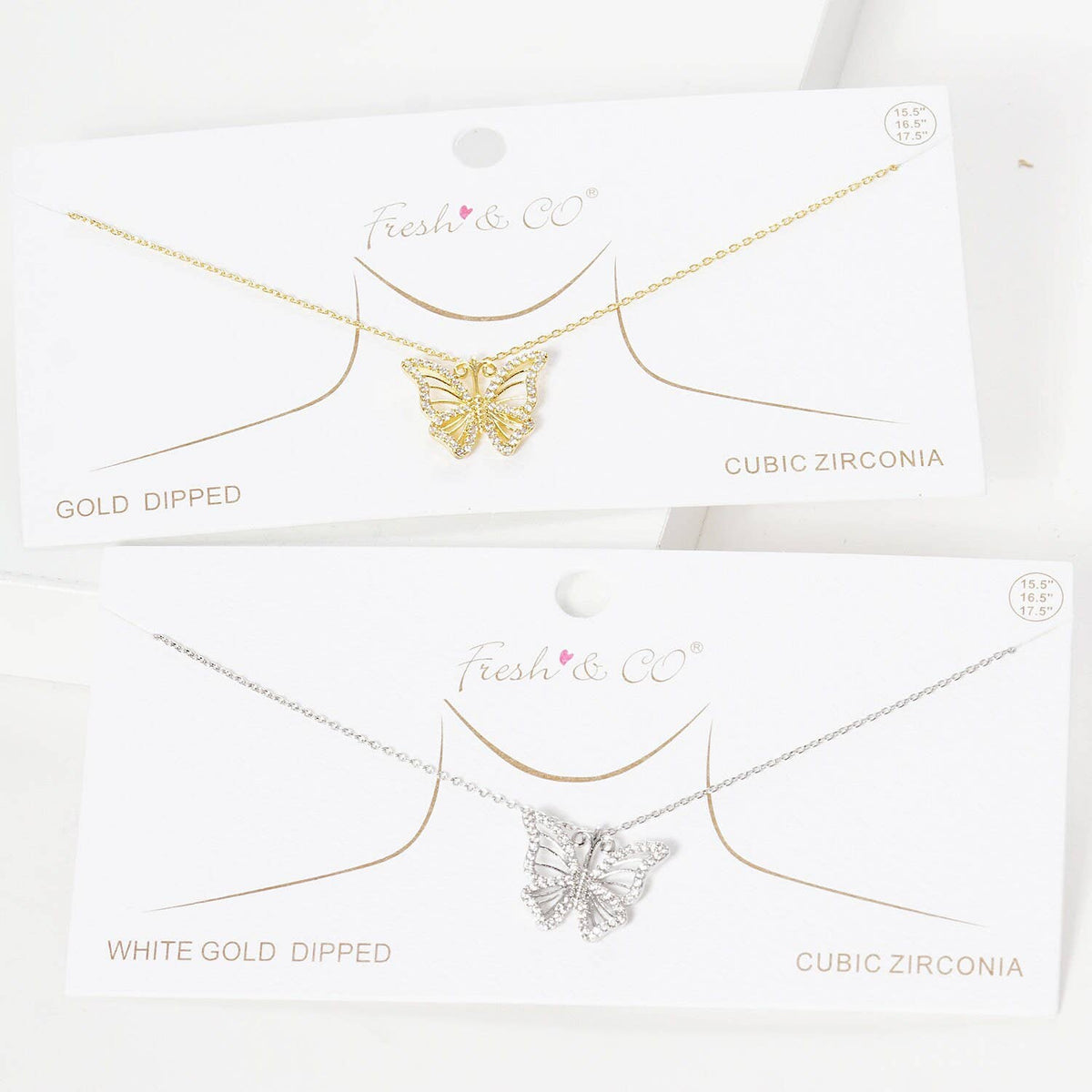 Gold Turkish Butterfly Necklace