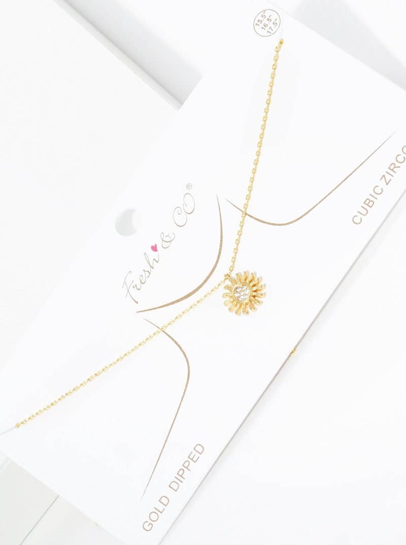 Gold Forever Radiant Sunburst Necklace