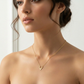 Minimalist Stag Antler Pendant Necklace