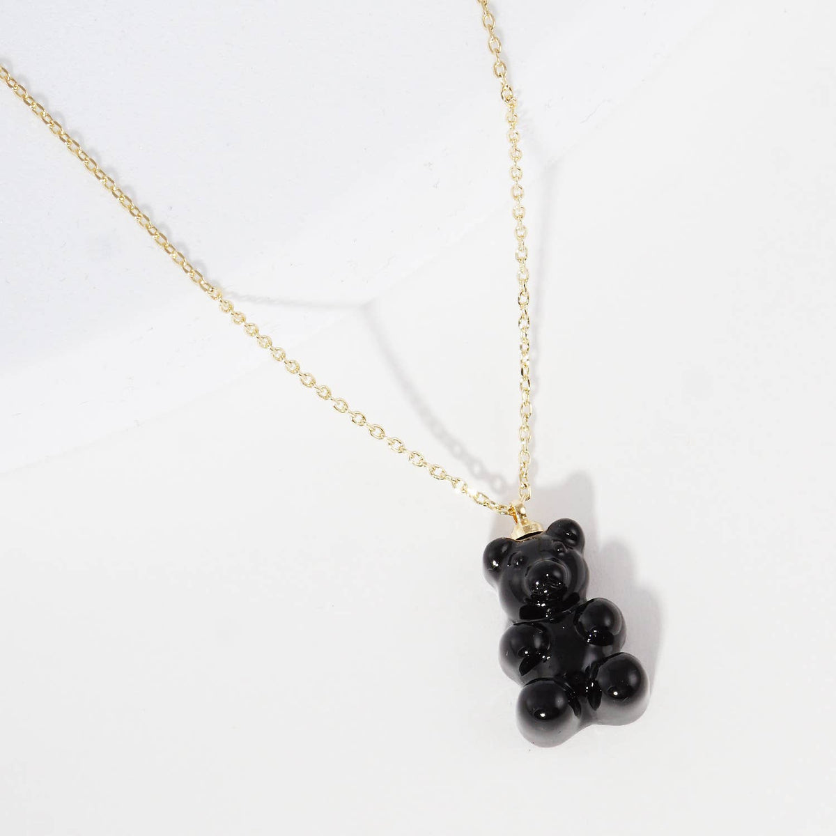 Multicolor Beaded Gummy Bear Necklace