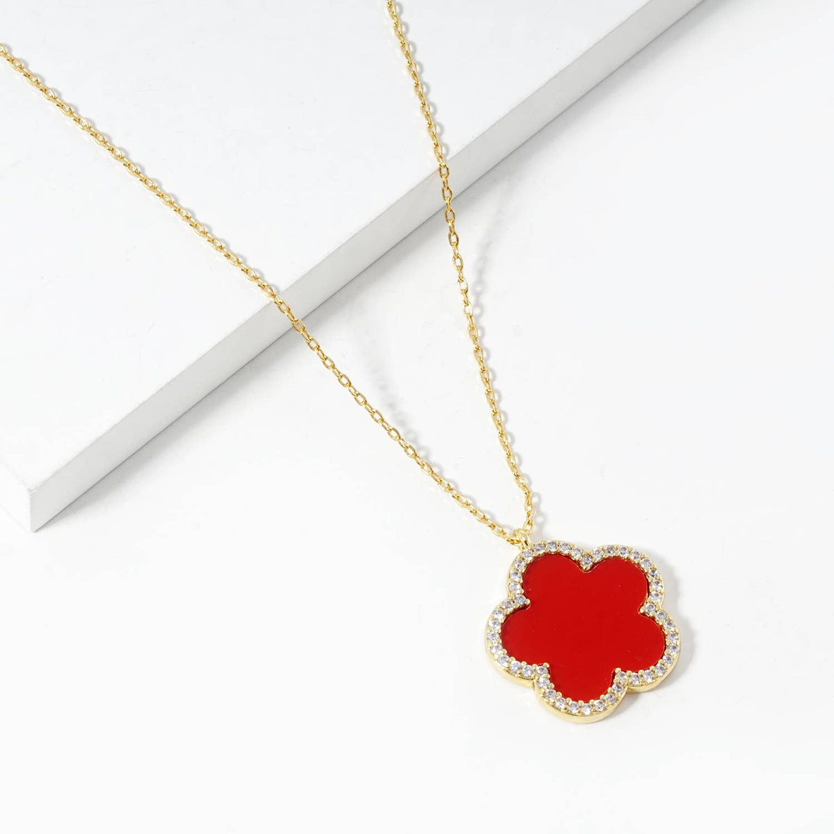 Four Leaf Lucky Charm Necklace
