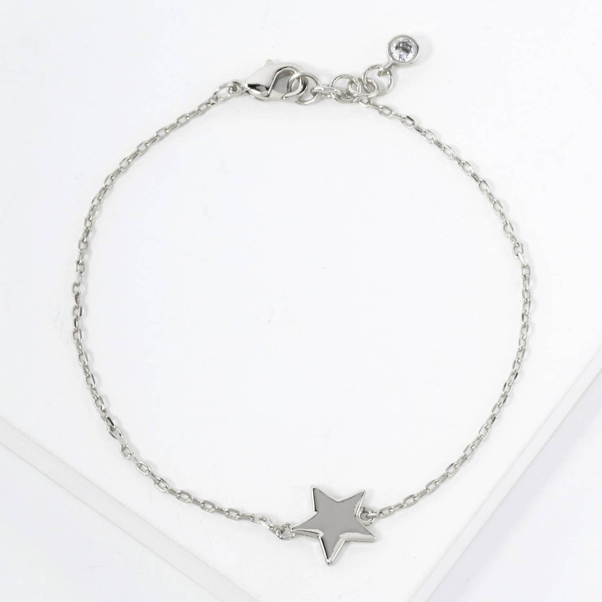 Celestial-Theme 10mm Star Chain Bracelet