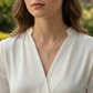 Musical-Note Pendant 18K-Gold-Dipped Necklace