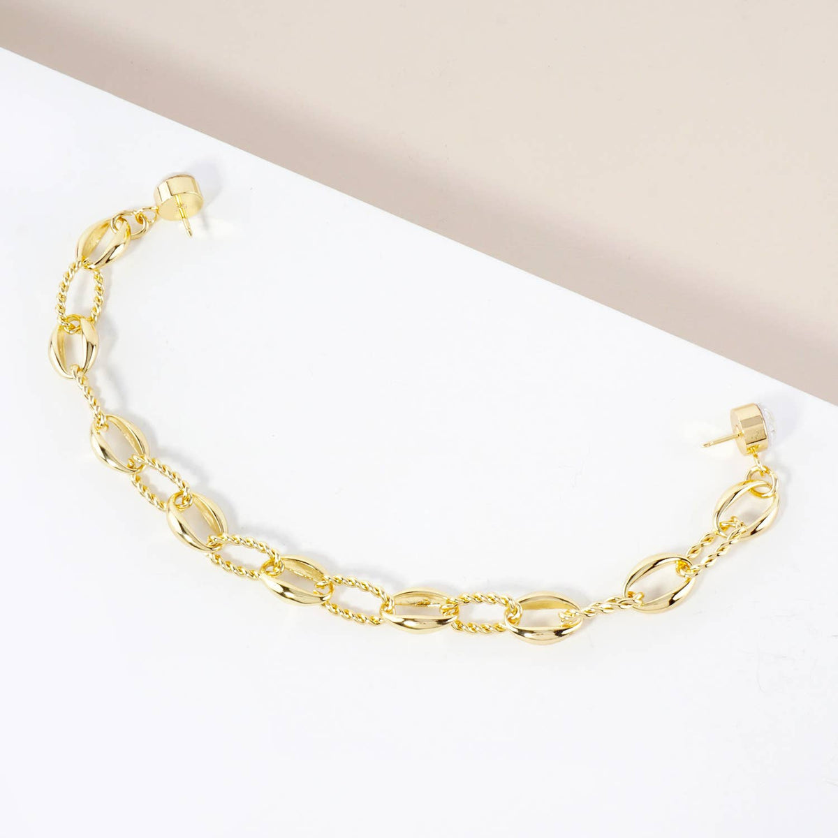 Lucky Charm Crystal Cap & Pin Chain Accessory