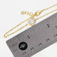 Cubic Zirconia Halo Chain Bracelet