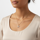 Dainty Crystal Starfish Necklace