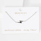 Minimalist Lightning Bolt Charm Bracelet