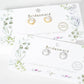 Elegant Bridesmaid Pearl & Crystal Halo Stud Earrings
