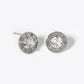 Gold Dipped Vintage Roman Numeral Stud Earring
