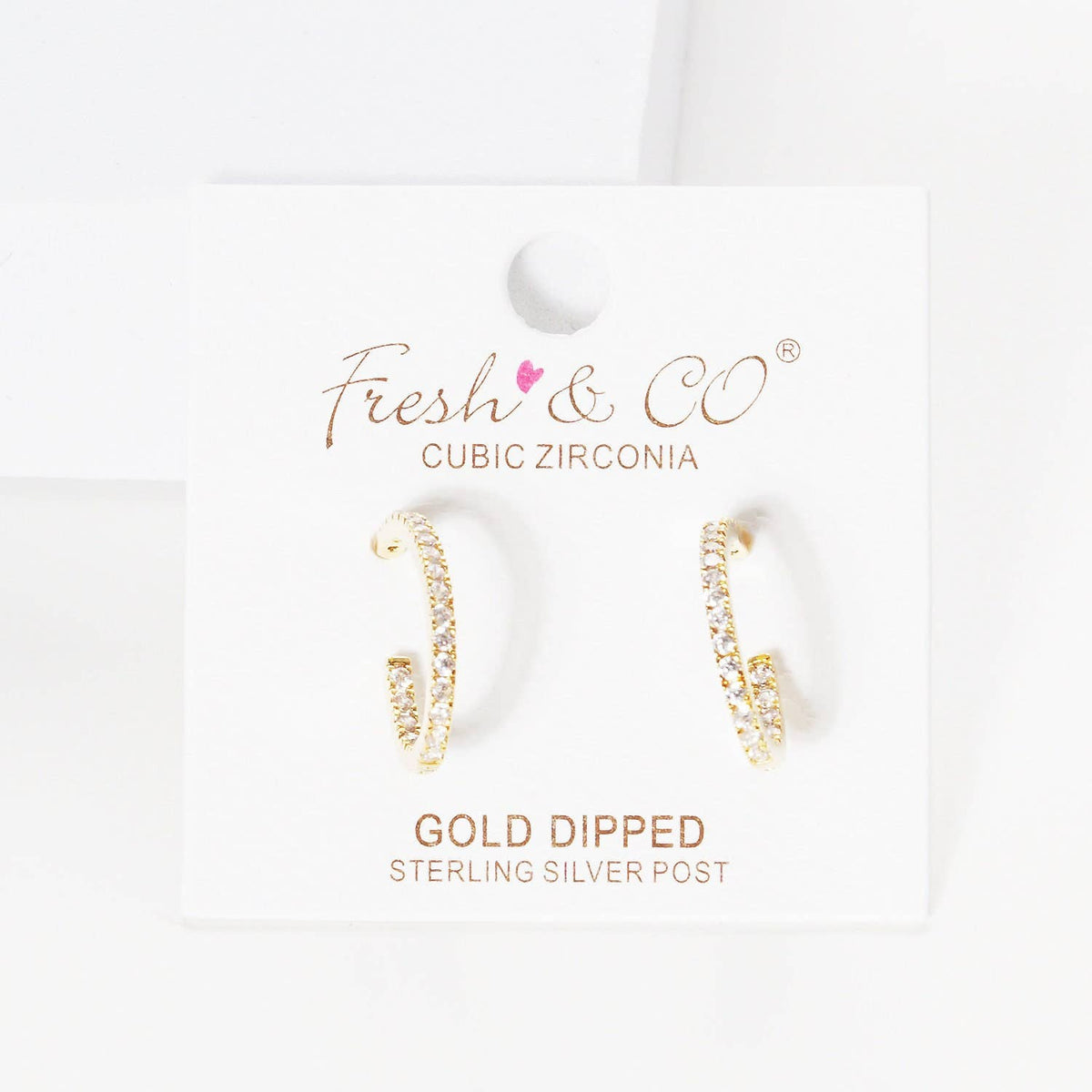 Gold Plated Mini Hoop Earrings