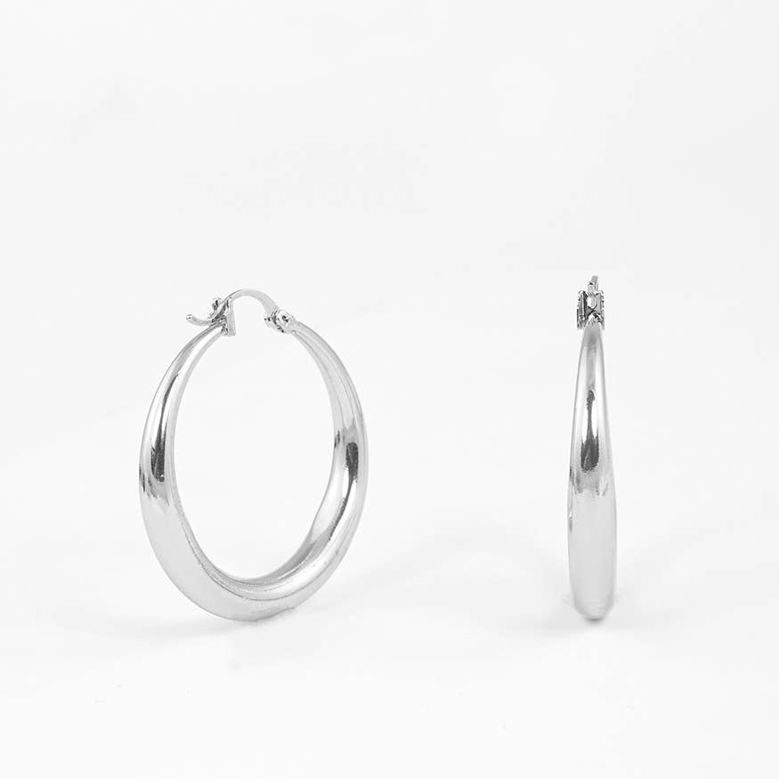 Gold Plated Hoop Earrings