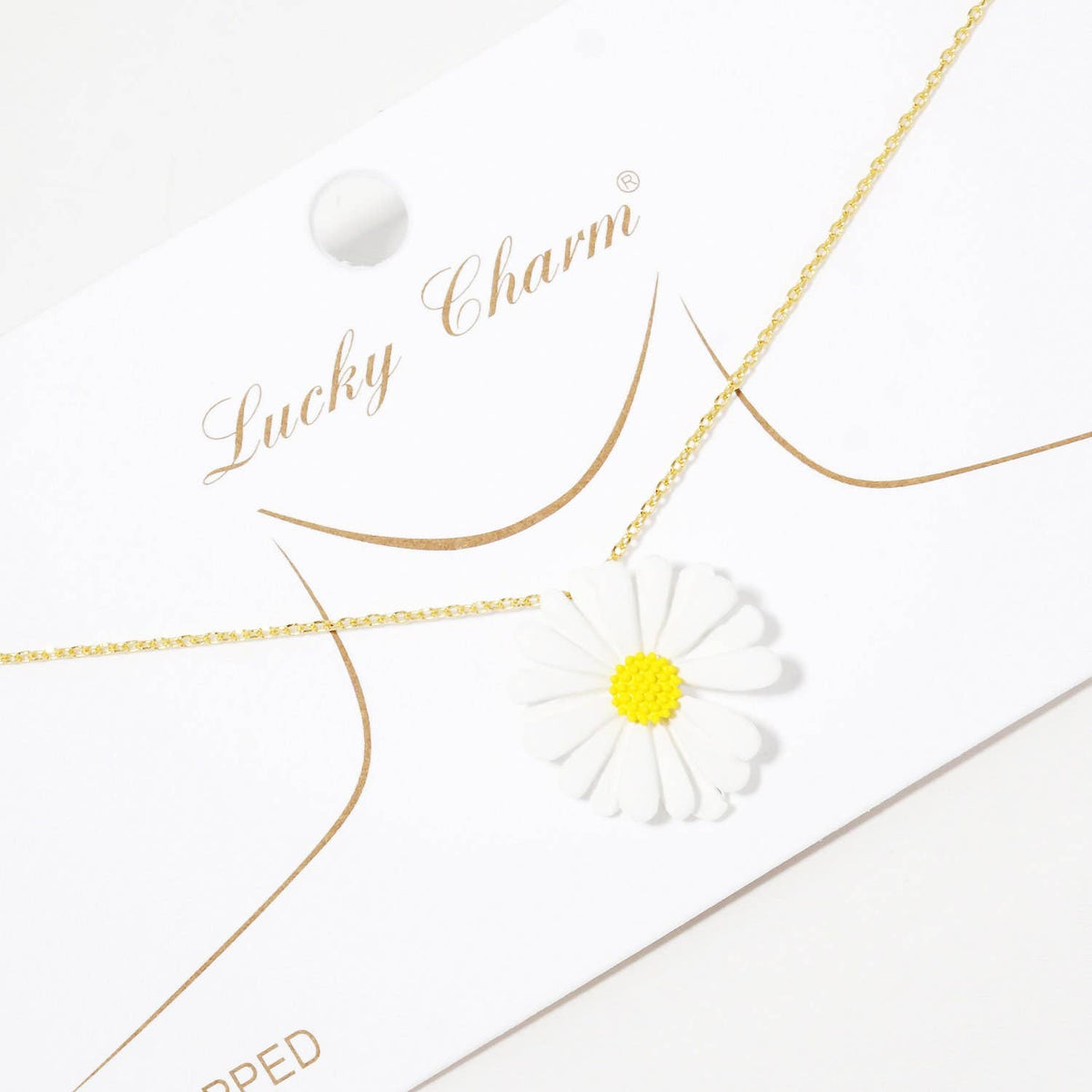 Daisy Charm Necklace