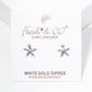 Dainty Star Cubic Zirconia Stud Earrings
