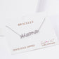 Minimalist Pavé "Mama" Lettering Bracelet