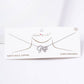Gold Plated Gigi Script Necklace