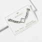Clover Link Curb Chain Bracelet