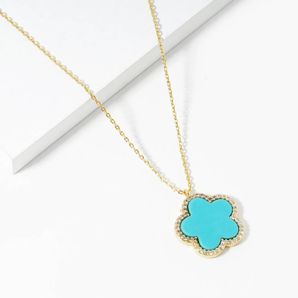 Four Leaf Lucky Charm Necklace