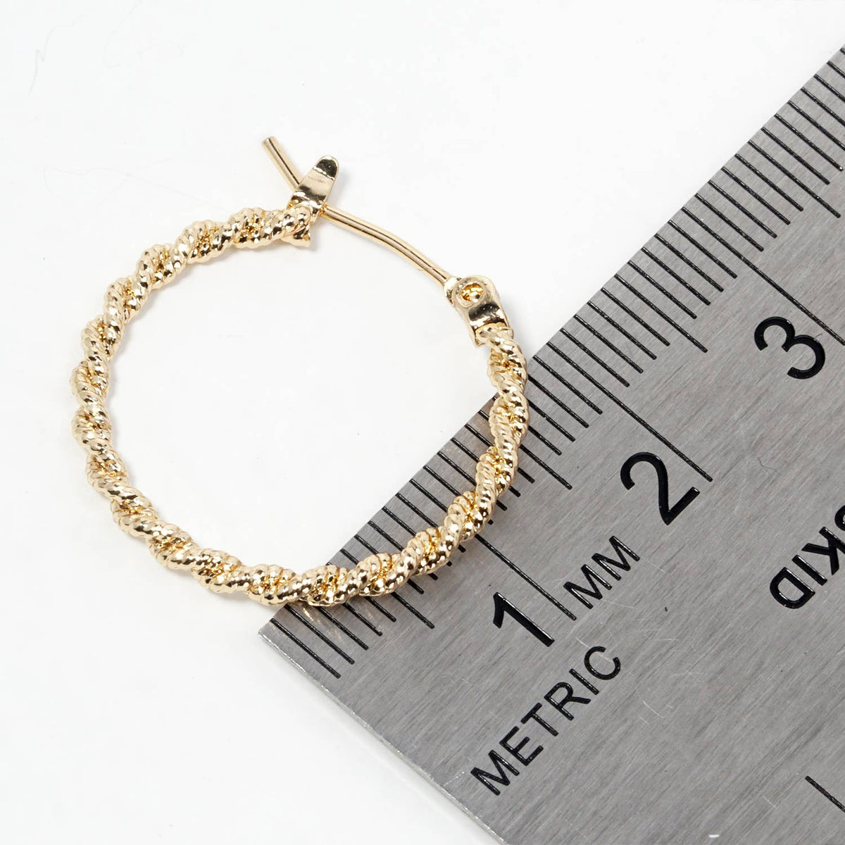 Twisted Twist Hoop Earrings