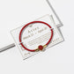 Zodiac Code Collection Braided Leather Charm Bracelet