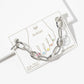 14K Gold Dipped Hypoallergenic Twisted & Polished Chain Ankl