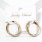 Multi-Strand Hoop Earrings