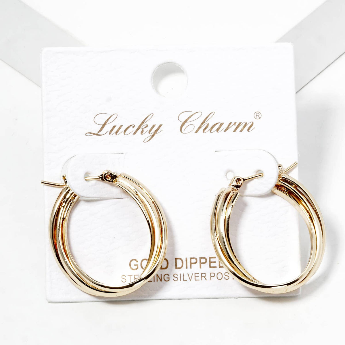 Multi-Strand Hoop Earrings