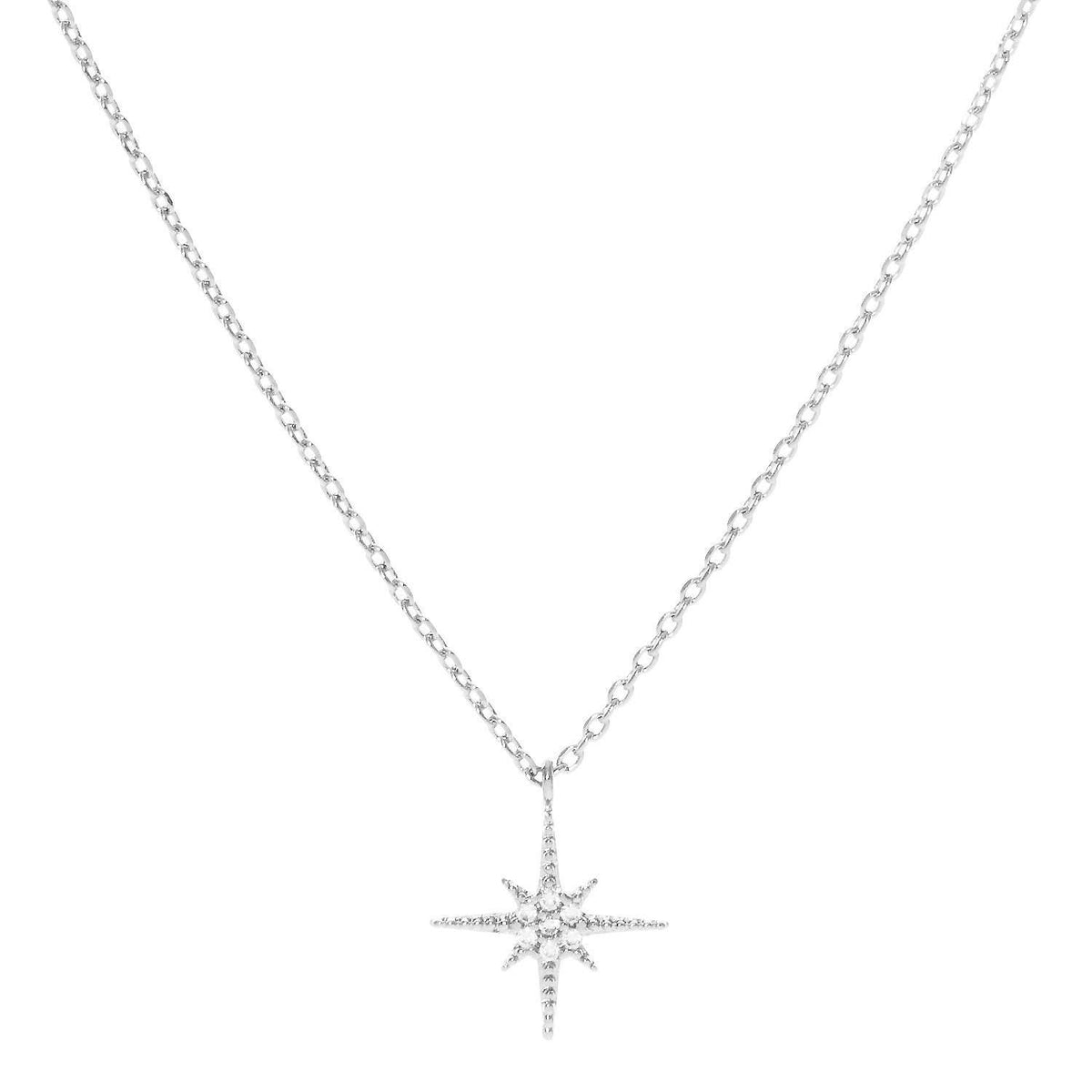 Gold Plated Starburst Necklace