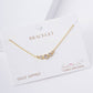 Graduated Bezel-Set Cubic Zirconia Chain Bracelet