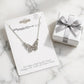 Crystal Butterfly Pendant Necklace – Pavé Filigree Butterfly