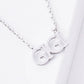Gold Gigi Text Necklace