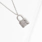 Gold Plated Love Lock Necklace