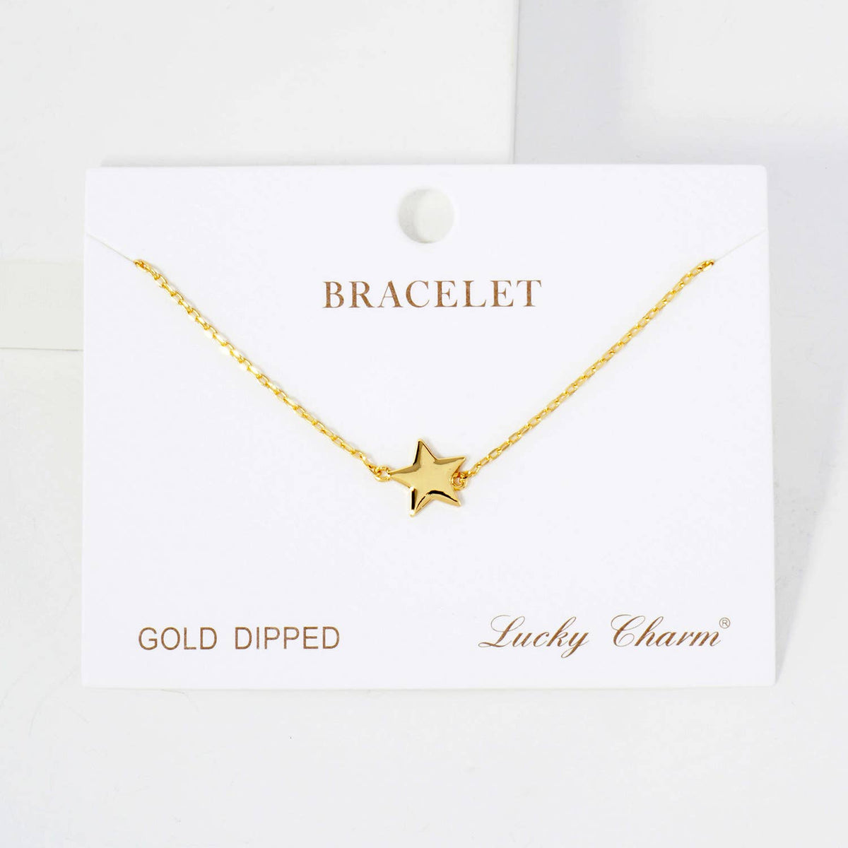 Celestial-Theme 10mm Star Chain Bracelet