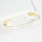 18K GOLD DIPPED ENAMEL COLOR GAME DAY CUFF BRACELET