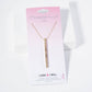 "I Can I Will" Bar Necklace