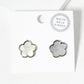 Minimalist Dainty Clover Flower Stud Earrings