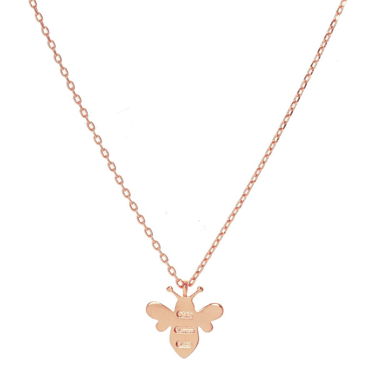 Gold Plated Honey Bee Necklace