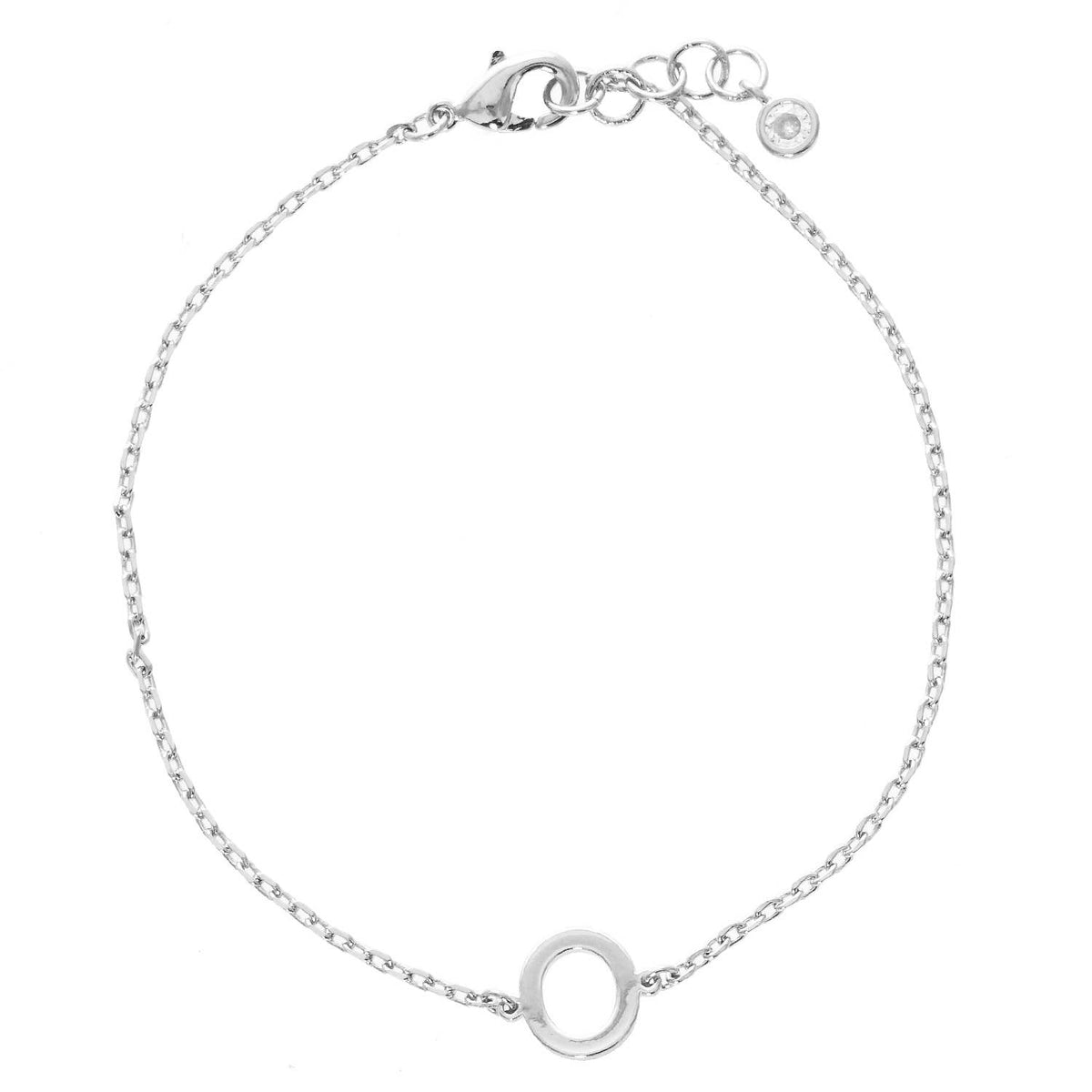 Gold Plated Initial Letter Bracelet