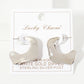 Polished 25mm Wavy Organic 18K-Gold-Dipped Hoop Earrings