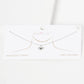 Gold Black Evil Eye Necklace