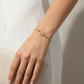 Minimalist Snake Charm Bracelet