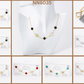 Lucky Clover 5-Motif Station Necklace