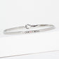 "I Can I Will" Breast Cancer Awareness Engraved Bangle